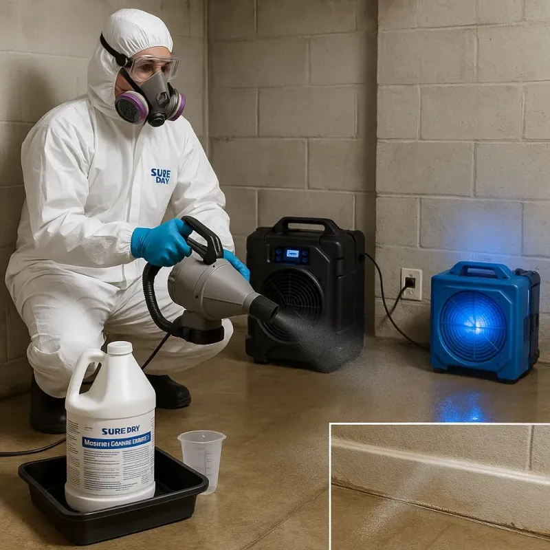 Sanitization and Odor Removal process in Valley Park, MO