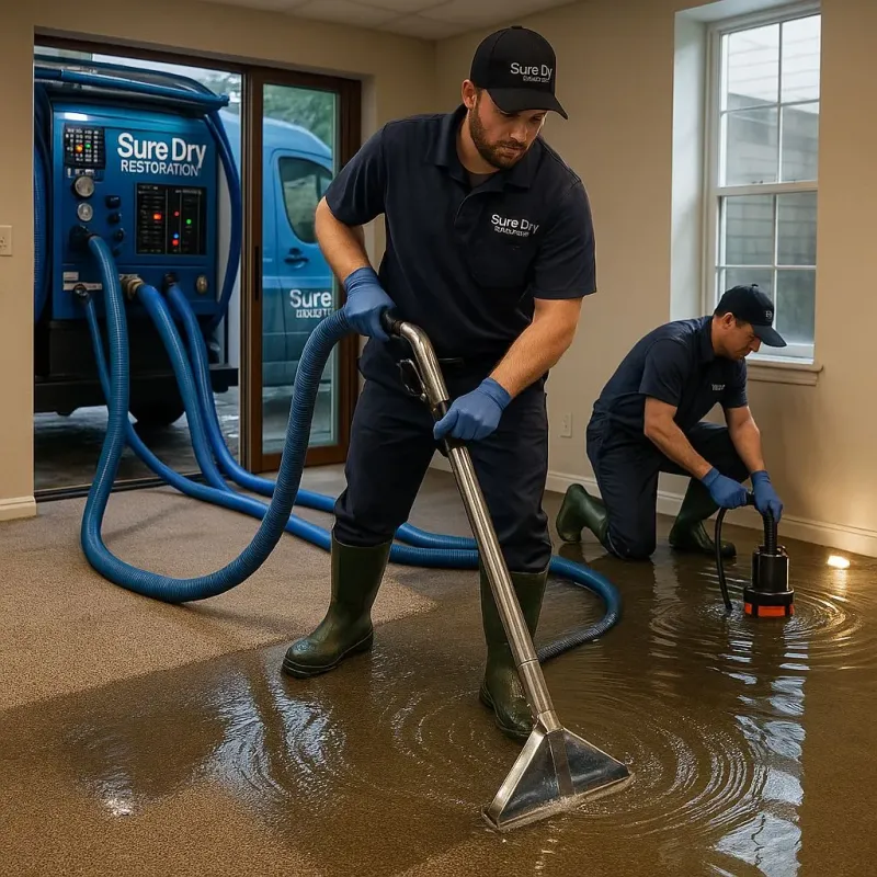 Water Extraction and Removal process in Valley Park, MO
